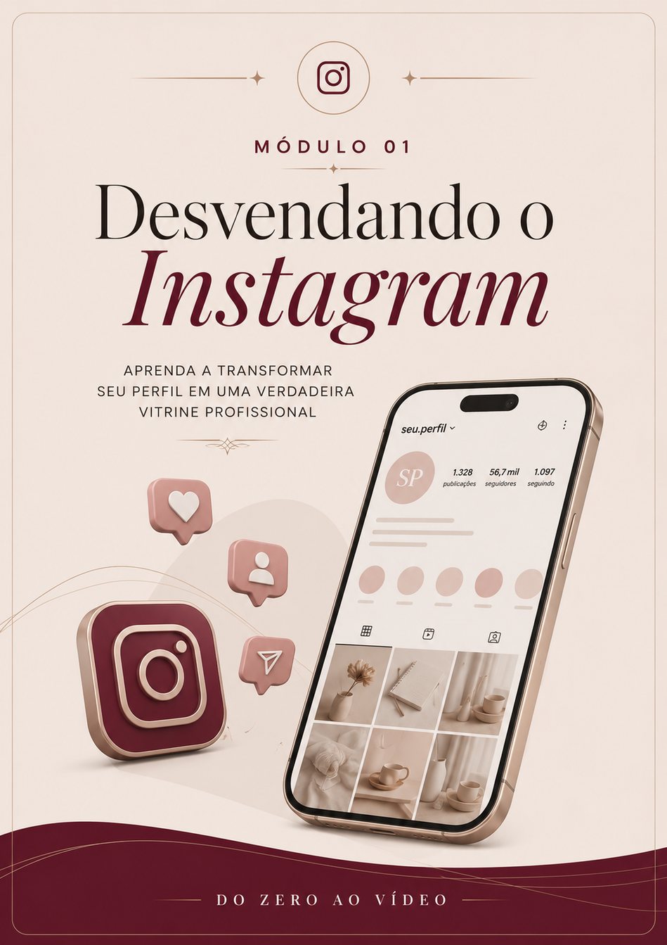 Capa do Módulo 01 — Desvendando o Instagram