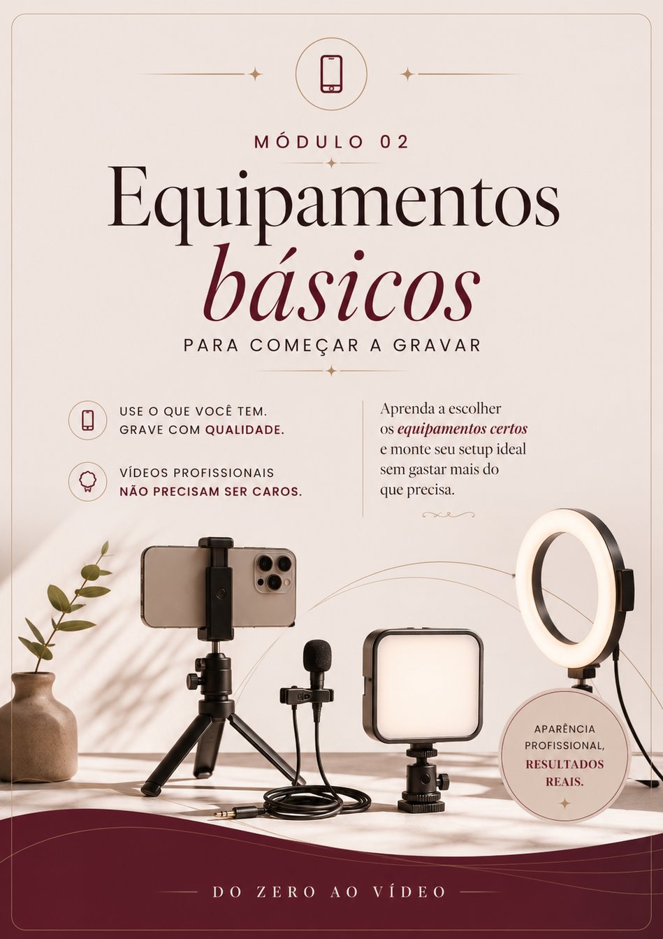 Capa do Módulo 02 — Equipamentos básicos